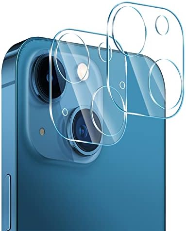 McGojohi [2 pacote de lentes de câmera protetor para iPhone 14/14 Plus, cobertura completa da capa de capa