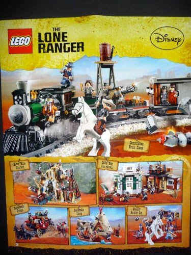 The Lone Ranger Lego - 16 X20 Promo Poster Mint 2013 Dinsey