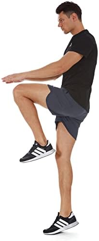 Shorts de treino masculinos de seda de seda estiram shorts de corrida rápida seca shorts de verão com zíper com