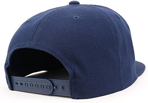 Trendy Apparel Shop Número 4 Capinho de beisebol do Snapback Bordback Flatbill