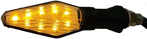 Motortogo preto sequencial lâmpada sinais de giro LED Sinais de giro LED Indicadores compatíveis para Honda NC700s