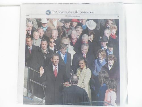 Constituição de Barak Obama / Atlanta Journal Qua. Jan. 2009