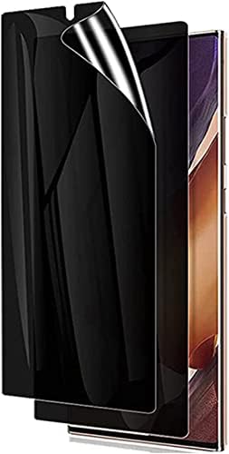 HJSZUS (1set = 4pcs Protetor de tela de privacidade fosco compatível com Samsung Galaxy S23 Ultra, 2pcs Filme anti-espinheiro dianteiro dianteiro + 2pcs