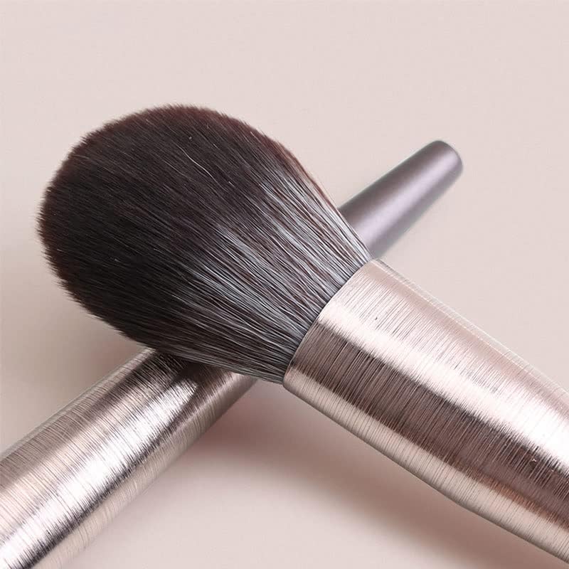 GFDFD 10pcs escovas de maquiagem de madeira define fundação cosmética em pó de blush sombra de