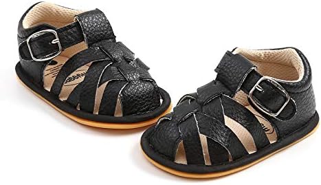 Sapatos de sandálias de borracha de carga de carga, sola de caminhada macia de verão, garotas planas não deslizam sapatos de bebê