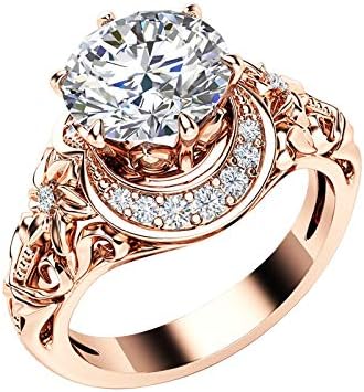 2023 Novo requintado requintado com comemorar o anel de noivado de jóias de casamento acessórios de