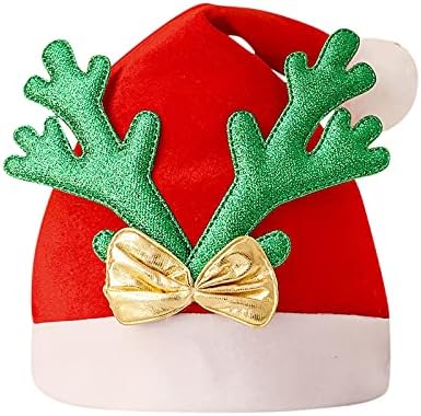 Para festas de férias de festa natal de natal unissex chapéu para adultos chapéu de papão suprimentos