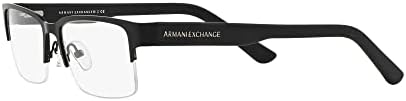 A | X Armani Exchange Men's AX1014 Frames retangulares de prescrição e óculos