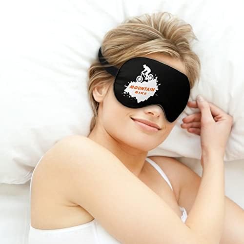 Máscara de bicicleta de montanha mtb máscara de cegos para dormir tampa de tampa noturna