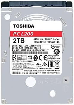 Toshiba L200 Mobile 2.5 2TB SATA HDD 'BULK'