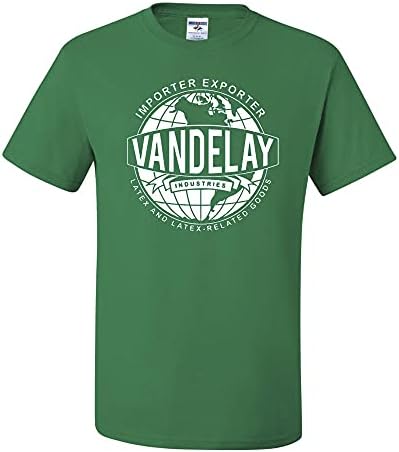 Wild Custom Apparel Vandelay Industries Latex Related Products George Costanza Mens camisetas