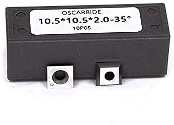 Oscarbide 10,5 mm quadrado reto de tungstênio insere cortadores cortadores de reposição para as ferramentas de