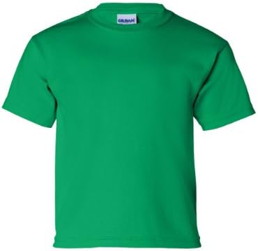 Gildan Activewear Ultra Cotton Youth Camiseta, L, Irish Green