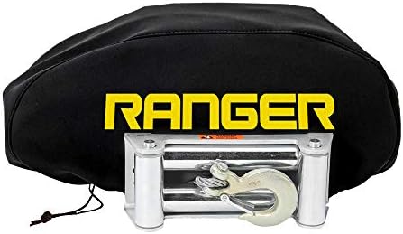 Ranger de grande porte resistente ao clima de neoprene tampa de poeira de armazenamento para 8000-12000 libras guinchas