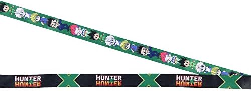 Hunter x Hunter Anime Id Batch Holder cordão com pingente de borracha GON FREECSS e adesivo colecionável