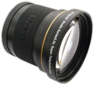 Polaroid Studio Series 3.5x HD Super Lens Telefone, inclui bolsa de lentes com tampas de tampa