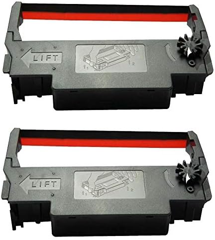 ERC-30 34 38 Impressora de recebimento de cartucho de tinta de fita preta e vermelha, ERC30 Compatível com a