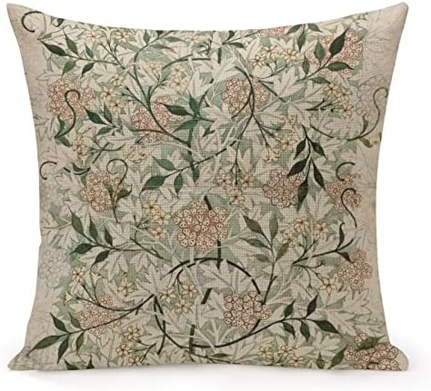 GAZELYAN Vintage Retro Aquarela Retrô Floral Tamas de travesseiro para almofada de almofada de almofada de almofada