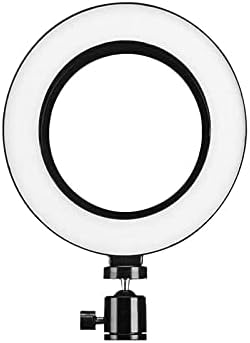 Luz do anel Ksdcdf, luz do anel de selfie com suporte de tripé extensível e suporte de telefone