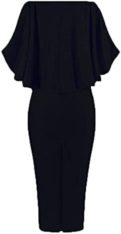 Vestido de cocktail de lantejoulas femininas vestido elegante de ombro frio corporão