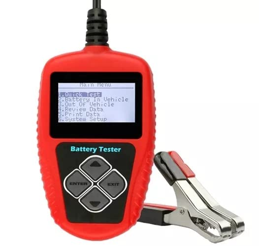 Wltoys BA101 Testador de bateria de carro 12V 100-2000CCA Sistema de bateria Detectar a ferramenta de