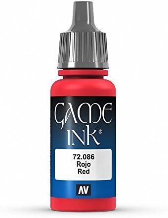 Vallejo Game Color Red Paint, 17ml
