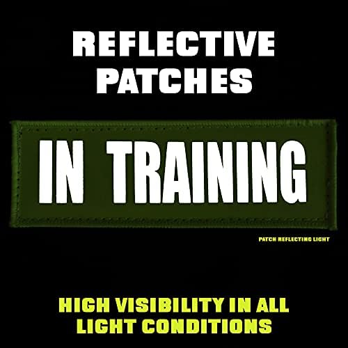 14er Tactical Reflexive Service Dog Patches | Não animal de estimação, em patches de treinamento