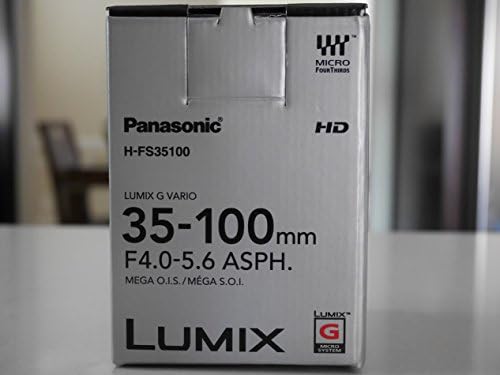 Lente Lumix G Vario da Panasonic, 35-100mm, F4.0-5.6 Asph., Micro Micro Quatro Terços, Mega Optical