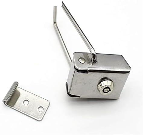 304 Lock de hasp inoxidável para porta de luz da porta Mostrar caixa de madeira Hardware de armário elétrico JA9
