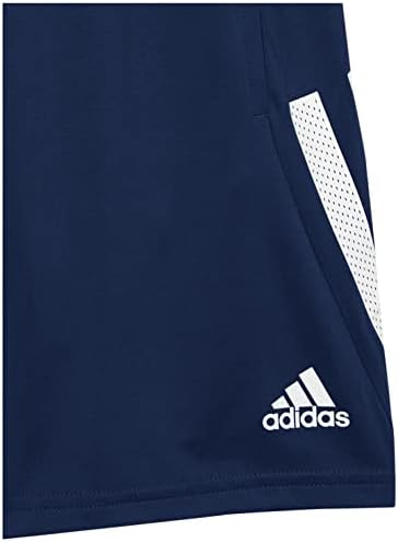 A cintura elástica dos meninos da Adidas Bold 3s curta