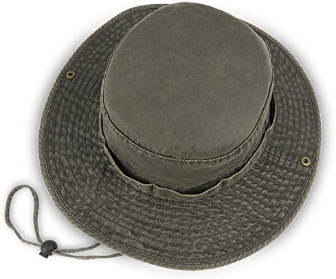 Phaiy Bucket Hat Brim Protection UV Sun Hat chapéu Boonie Chapéus de pesca para caminhadas Safari Chapéus ao ar livre para homens e mulheres