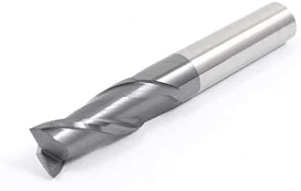 X-Dree Brill Hole Straight Brill 2 Flutes Ferling Cutter Cutter Ferramenta 8x8x60mm (Recta Vástago