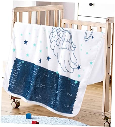 Toyvian 1 Definir cobertor de marco marco cobertor de menina de bebê marco marco marco manto para bebê flanela
