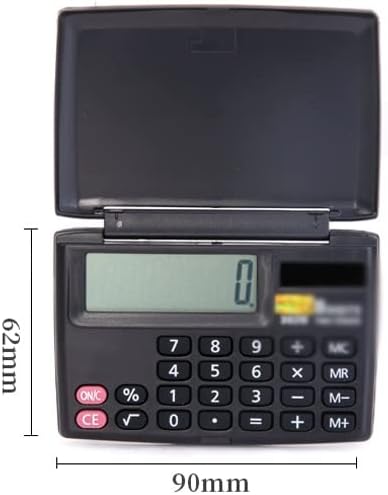 JFGJL Mini Calculadora Portátil Office Pessoal Cálculos de bolso entregaram 8 dígitos para o escritório da escola