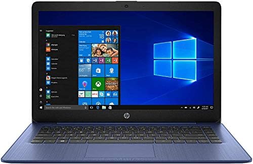 HP Stream 14in Laptop de tela sensível ao toque AMD A4-9120E 4 GB RAM 64 GB EMMC Windows 10