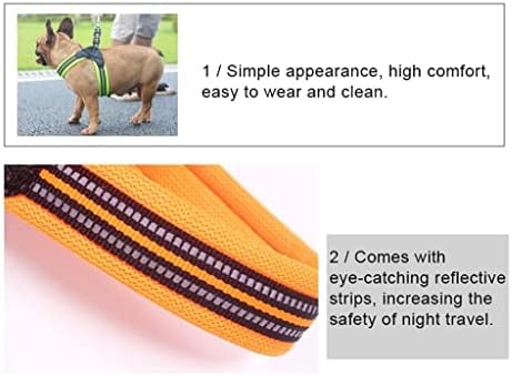 Walnuta respirável nylon malha cão chicote de cão ajustável e acessórios para cães de cães conjuntos de