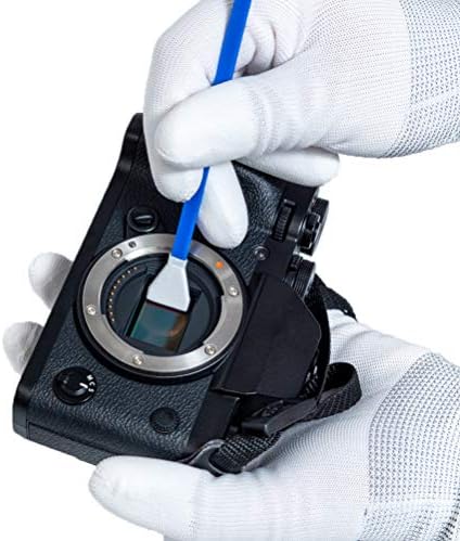 UES DSLR ou SLR Swab de limpeza de câmera digital para sensores APS-C, 20 swabs embalados a vácuo