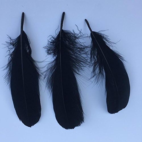 Kolight Natural Goose Feathers de 6-8 polegadas DIY Acessórios de roupas de decoração