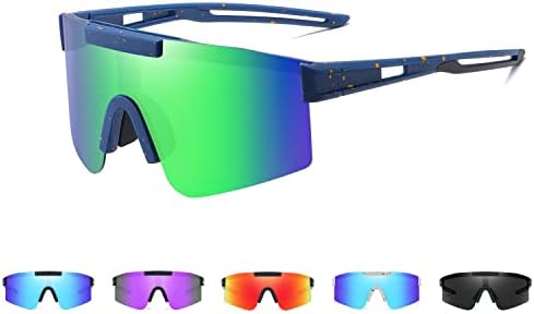 Pantanol Polarized Cycling Sports Sunglasses - Homens e mulheres Escones de escudo ao ar livre Proteção