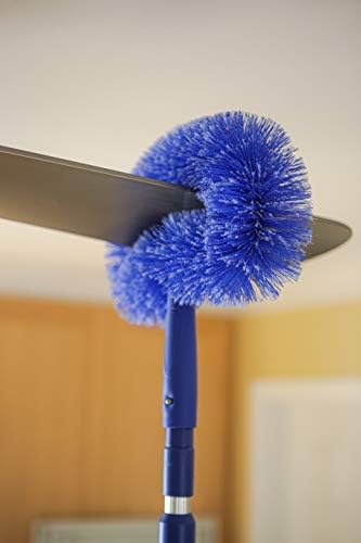 Ettore 48211 Brush de ventilador de teto com recurso de bloqueio de cliques, azul