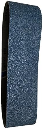 Abrasivos Sungold 67878 Blue Zirconia Pano Sixing Belts, 2 x 72 , 80 Grit