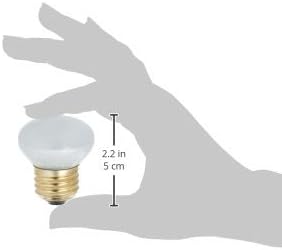 Sylvania Mini -Flumllight Incandescent Bulb, 40W R14, Base média, refletor, 185 lúmens, 2850k, 120V,