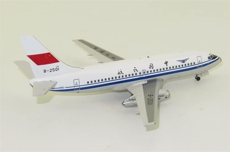 Aviação 200 CAAC para Boeing 737-200 B-25501 1/200 Aeronave Diecast Modelo pré-construído