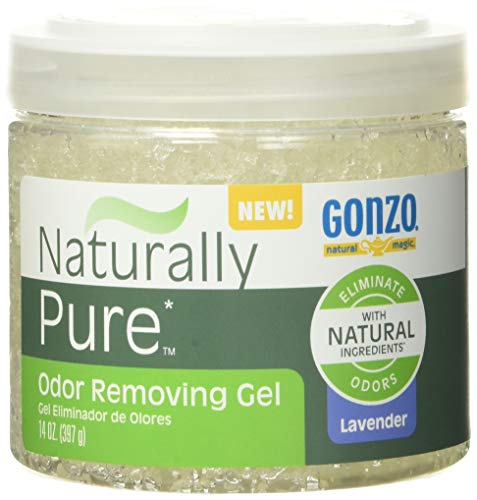 Gonzo Natural Magic naturalmente puro odor Remoção de gel - 14 onça - Trabalha em animais de estimação,