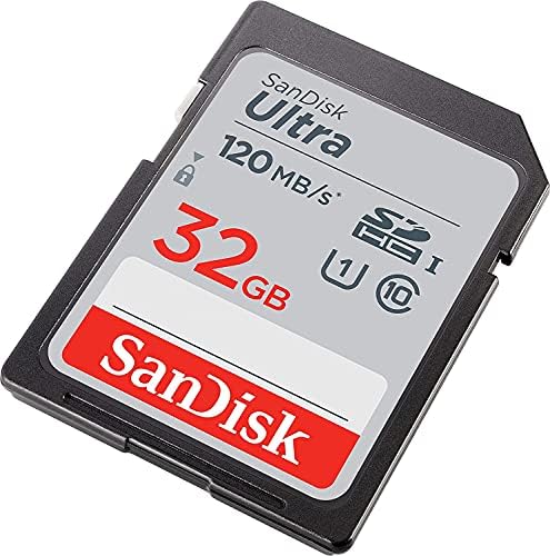 Sandisk 32GB SDHC SD Ultra Memory Card Class 10 Funciona com o pacote de câmera digital Sony Cyber-Shot DSC-H300,