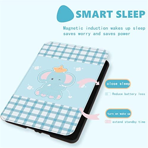 Somente para o Kindle Paperwhite de 6 polegadas 10ª geração 2018 lançado, TPU Smart Durable Protective Cover, com despertar/sono automático