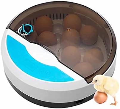 Incubadora de ovo Jemmco, com 9 Testador de vela de ovo iluminado LED e dispositivo de controle