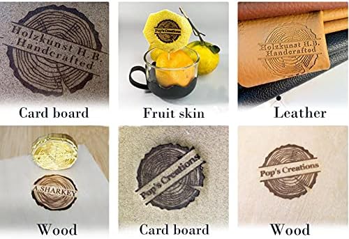 Ferro de marca elétrica personalizada para madeira/alimento/madeira/carne/couro/assando, personalize selo térmico/carimbo/carimbo