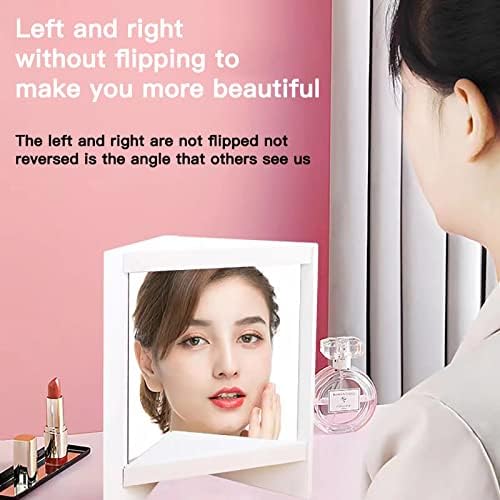 O espelho não-mirror Gors não reverte a verdadeira beleza do espelho pequeno esquerdo e direito não reverta