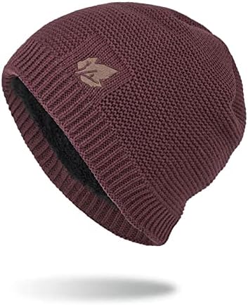 Capinho de inverno de cachorro Homens unissex sólido chapéu de tricô de tricô inverno luxuoso chapéu de malha